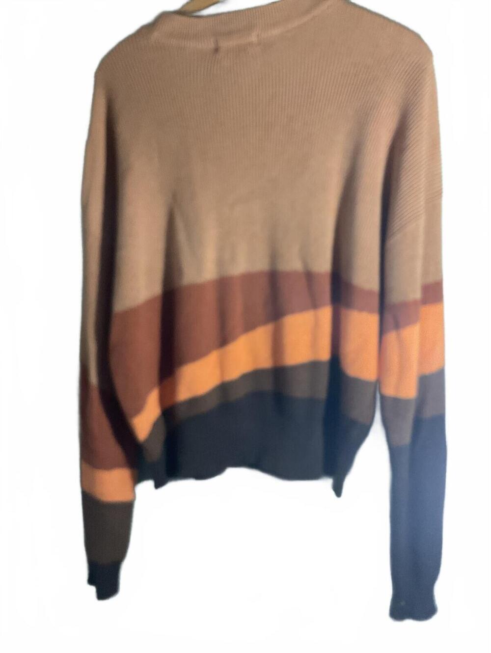 prAna Cozy Colorblock Knit Sweater - Size Small - Picture 5 of 6